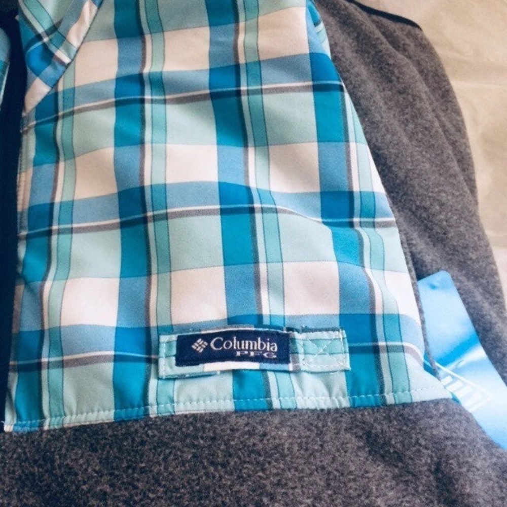 New Columbia Harborside Overlay Fleece Pullover - Picture 4 of 6